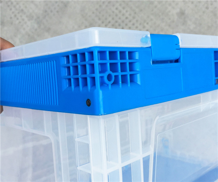 Collapsible Foldable Plastic Box , Plastic Storage Containers Easy Taking