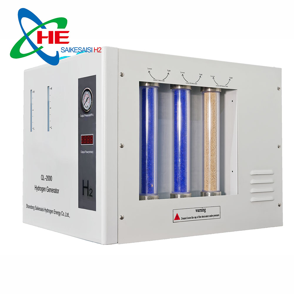 QL-2000 AC 220V/110V 50-60Hz Lab H2 Hydrogen Water Generator SPM/PEM 35KG