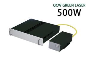 China 500 Watt Compact Green QCW Fiber Laser Single Mode Nanosecond wholesale