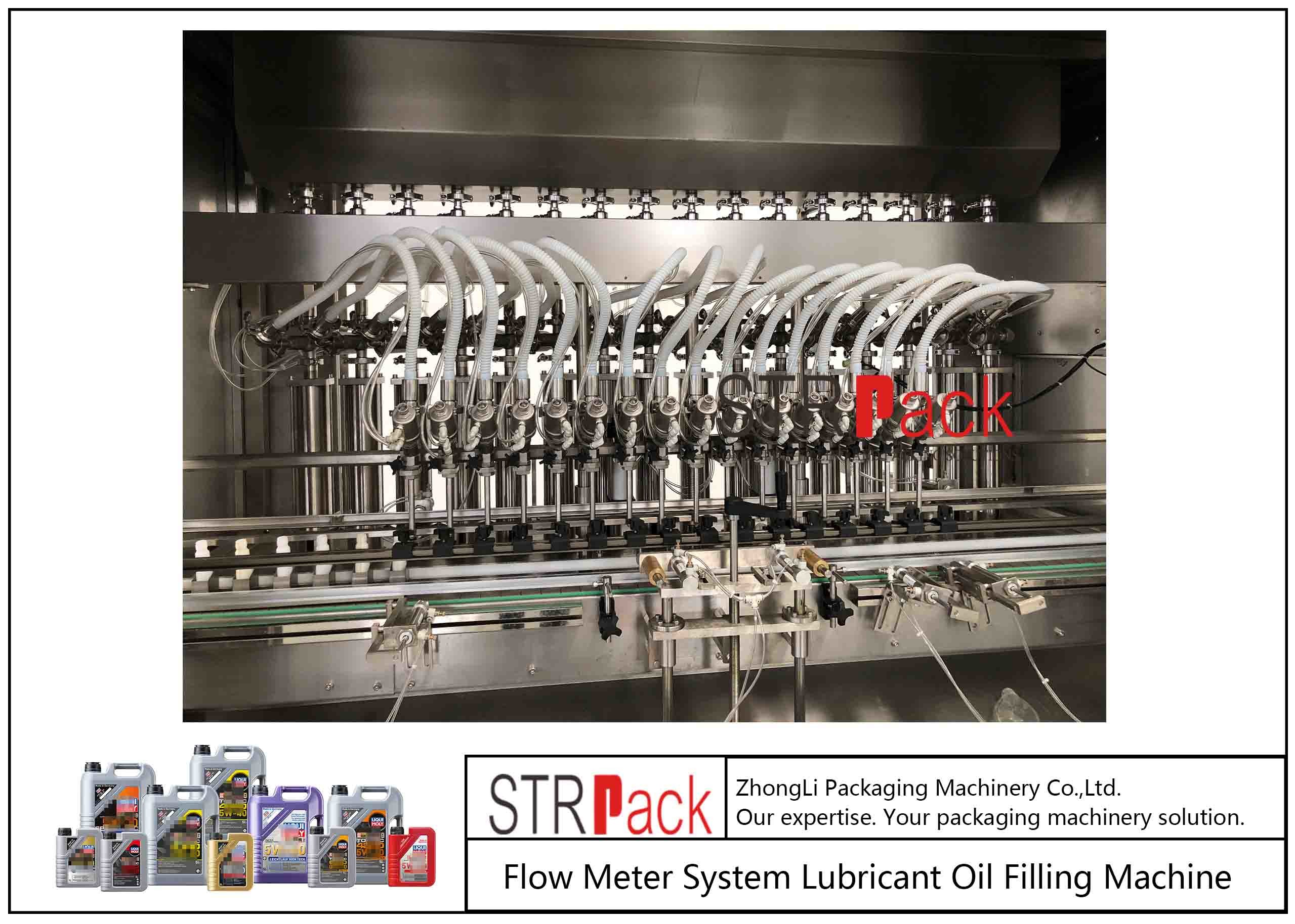 Factory Price Fully Automatic Plastic Bottle Car Products Industry Motor Oil Multi-Head Filling Machine Customizable Con