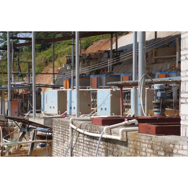 Water Cooling Magnetic Separator Machine For Kaolin Feldspar Ceramic Slurry