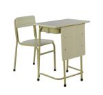 Steel School Furniture For Classroom Student Study Table Metal Desk And Chair