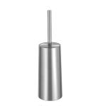 Home Hotel Stainless Steel Toilet Brush Holder Set Free Standing Type