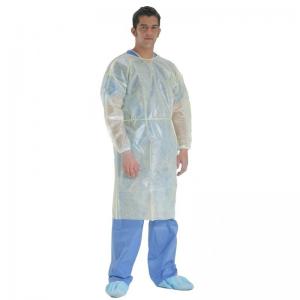 Single Use Medical Patient Gowns , Beauty Salon Disposable Dressing Gowns 