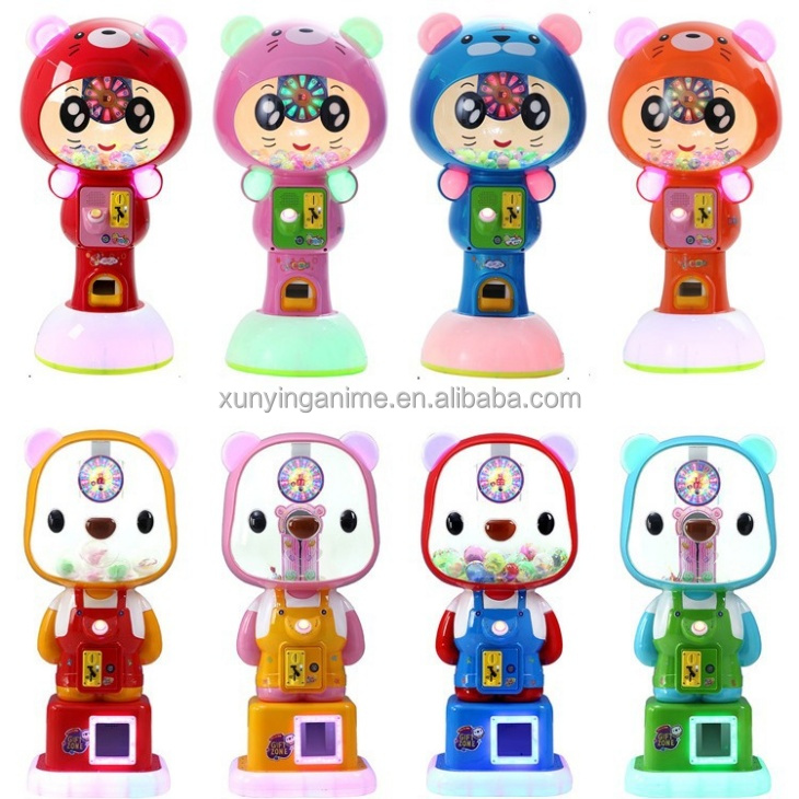 Kids Battery Operated Claw Machine Gashapon Vending Machine 30KG EU Plug