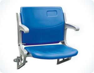 China Blue Outdoor UV Resistant Foldable Stadium Seats Customized Service wholesale