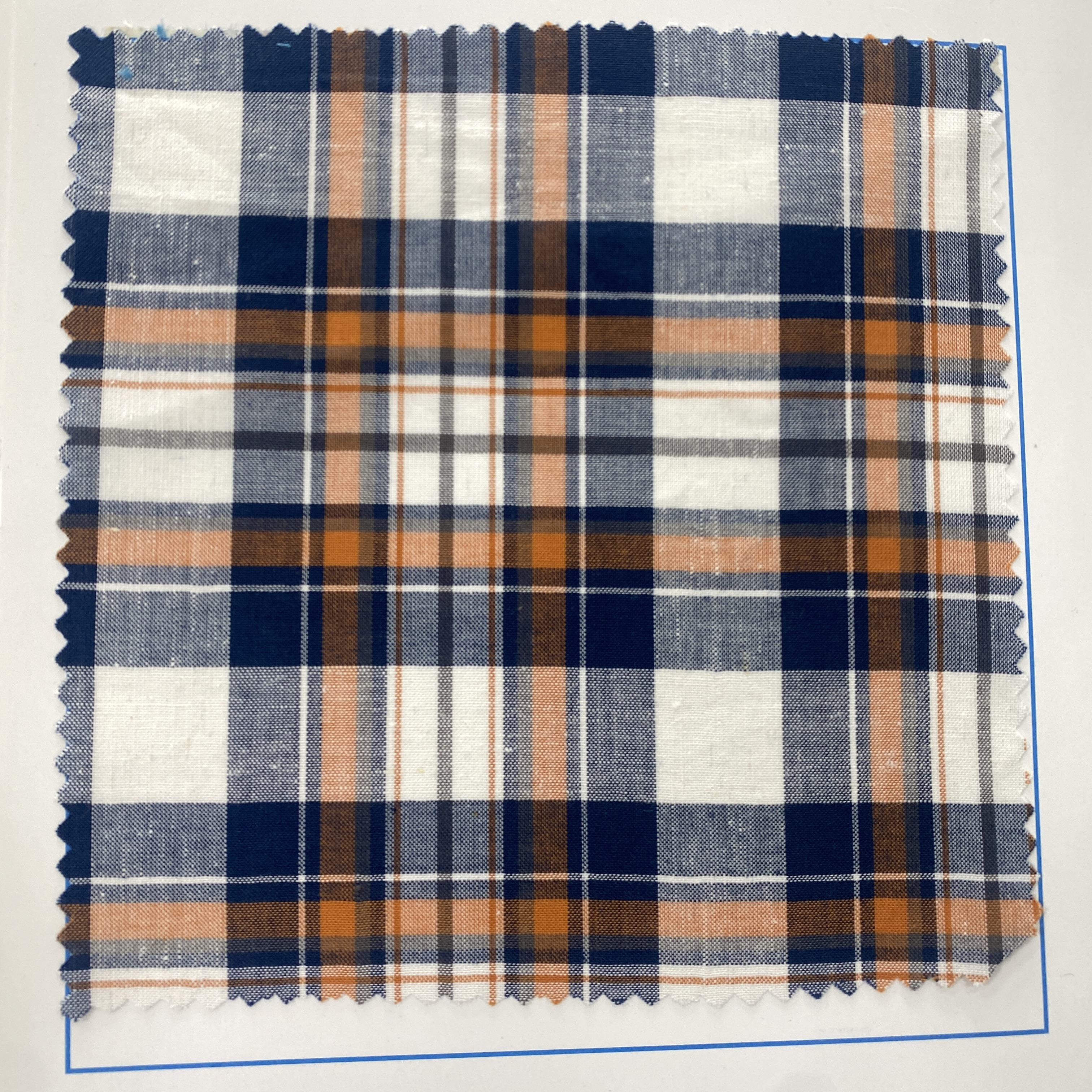 80% Polyester 20% Cotton Soft Color Yarn Dye Stretch Creases Jacquard Heavyweight Fabric