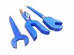 Black Finish Core Drilling Tools Carbon Steel Single Open Ended Solid Wrench