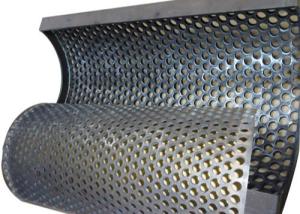 China 304 Stainless Steel Perforated Screen Sieve Bend 0.5mm Thickness wholesale