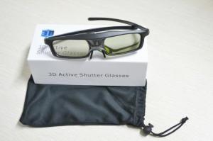 China Active Shutter 3D Glasses Chargeable Quality Eyeglasses For DLP Link HD Projector wholesale