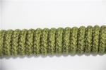 Green Garden Chair Solid Braid Polyester Rope UV - Resistant Strong Tensile