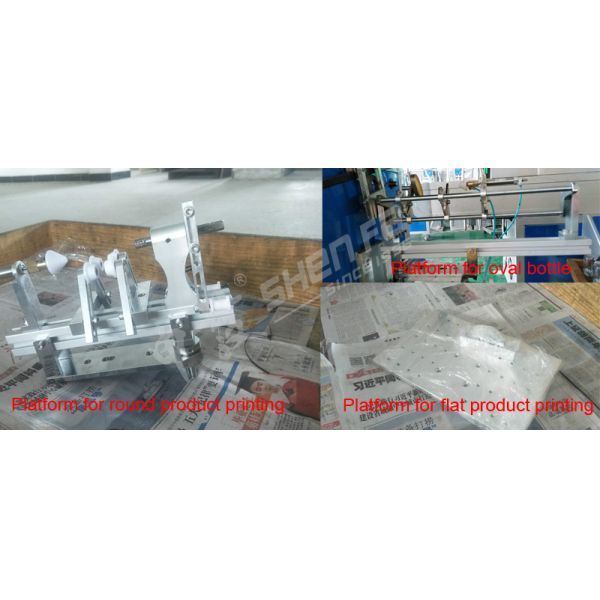 Semi-Automatic Screen Printing Machine for Bottle Printing