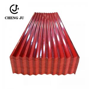China Red Corrugated Metal Roofing Wave Panel ASA PVC Glazed Colored Corrugated Roofing Sheet Tiles wholesale