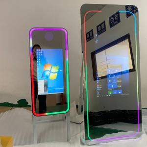 China Adjustable Selfie Mirror Touch Screen Photo Booth Light Frame For Wedding wholesale
