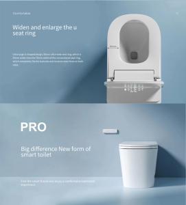 China Hot sale Portable Intelligent Toilet Japanese Smart Toilet Bidet Automatic Flushing with CE wholesale