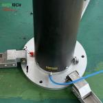 15m lockable pneumatic telescopic mast 30kg payloads 2.8m closed height mobile