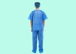OEM Design Disposable Scrubs Sets Medical Unisex Doctor Uniforms Nonwoven
