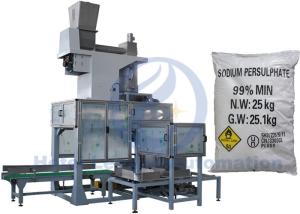 China 25Kg Poly Bag Packing Machine , Potassium Persulfate Polythene Bag Packing Machine wholesale