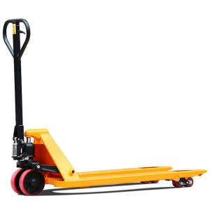 China 2.5t 2500kg AC DF Hand Pump Operated Lift Pallet Truck wholesale