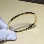 Jewelry 18K Gold Bracelet , Thin Love Personalized Gold Necklace Small Model
