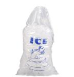 10LBS 20LBS LDPE Clear Plastic Ice Bags With Customer Own Logo