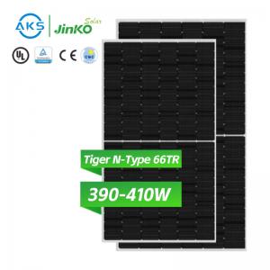 China AKS Jinko Tiger P-type 66tr Solar Panel 390W 395W 400W 405W 410W Solar Panel Panneau Solaire Jinko Solar PV Module Price wholesale