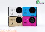 Mini 2'' Sport Wifi Action Camera 12mp 1080p 155 Degree 6G Lens For Cyclic