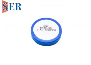 China ER32L65 3.6V 1/10D Button Cell Battery Buckle Type 1000mAh on sale