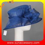 Elegant design sinamay Church hats for lady with assorted colors ,trendy Sinamay
