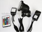 LED Color Changing Submersible Aquarium Light , Fountain Light With Remote