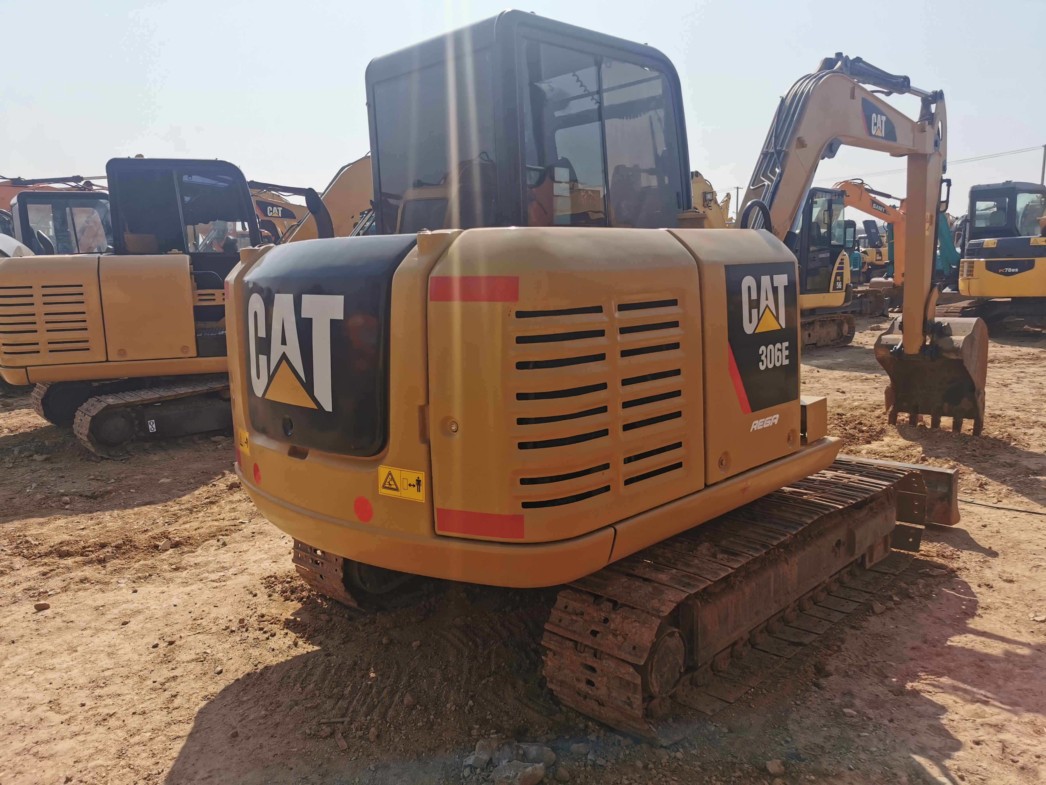 Original Japan Cat 306E Used Hydraulic Excavator with 0.22m3 Bucket Capacity at Best