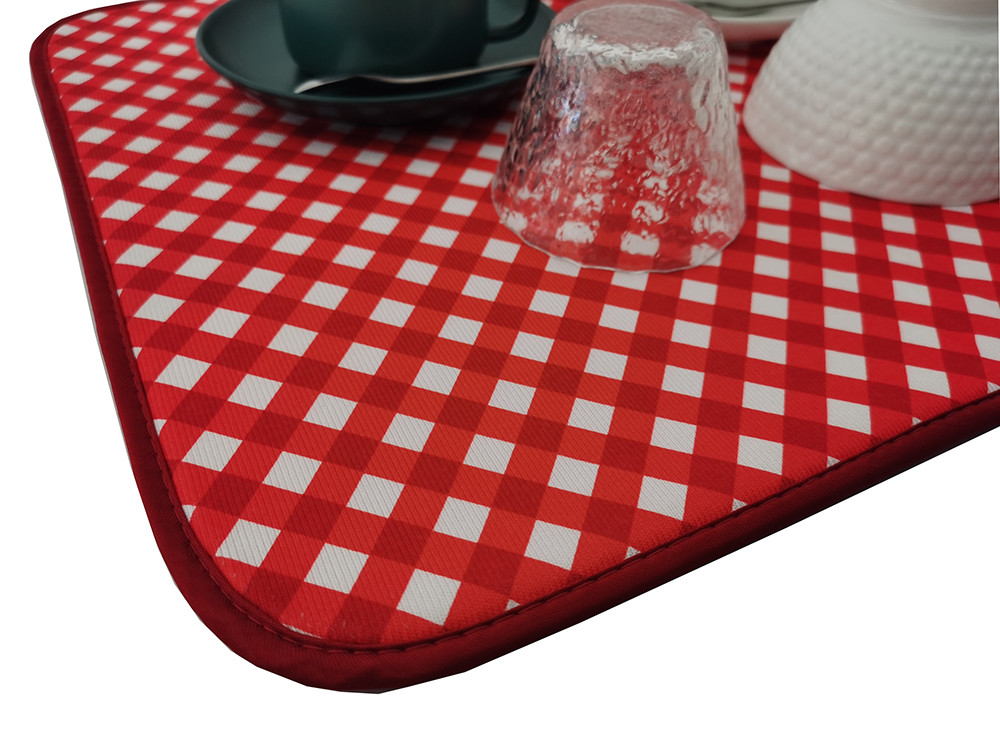 Absorbtion Microfiber Decorative Dish Drying Mat