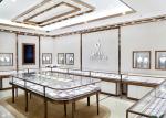 Luxury Design Showroom Display Cases Eco - Friendly Material Covered With Glass