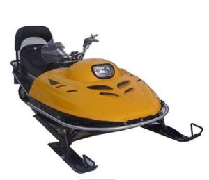China Yamaha400CC Snowmotorcycle Snowmotorbike Blue Snowmobile For Men / Women , Modern Snow Sco wholesale