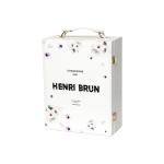 Flocking Lining PU Leather Wine Gift Packaging Boxes , 3 Bottle Wine Box With