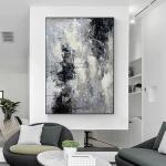 Abstract Handpainted Painting Artwork Large Acrylic Wall Art Oil Canvas Without