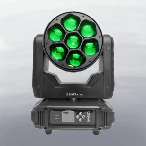 China Bee Eye 7*40W Rgbw 4in1 Dmx 512 LED Wash Moving Head Light Dj Disco With Zoom on sale