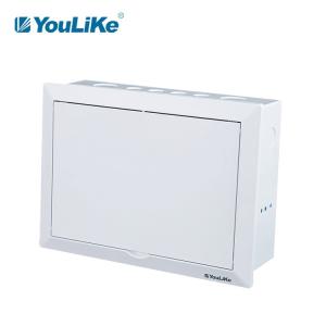 China 400V Flush Mounted Plastic MCB Box 12 Way Low Voltage Metal wholesale