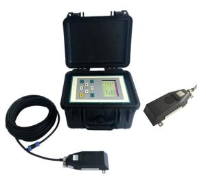 China Portable flow meter for open channel area speed ultrasonic flow meter wholesale