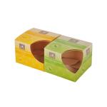 1mm Kraft Paper Packaging Box , Candle Boxes With Window 5×5×5cm