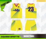 175gsm Basketball Team Uniform Top And Shorts Digital Sublimation