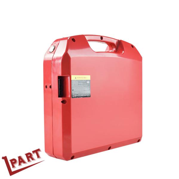 Forklift Parts Forklift Red Lithium Battery 370*100*355mm for Forklift Truck