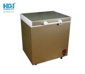 China Gonidea 5.3cf Outdoor Commercial Solar Freezer 150 Liter CFC Free With Led Light wholesale