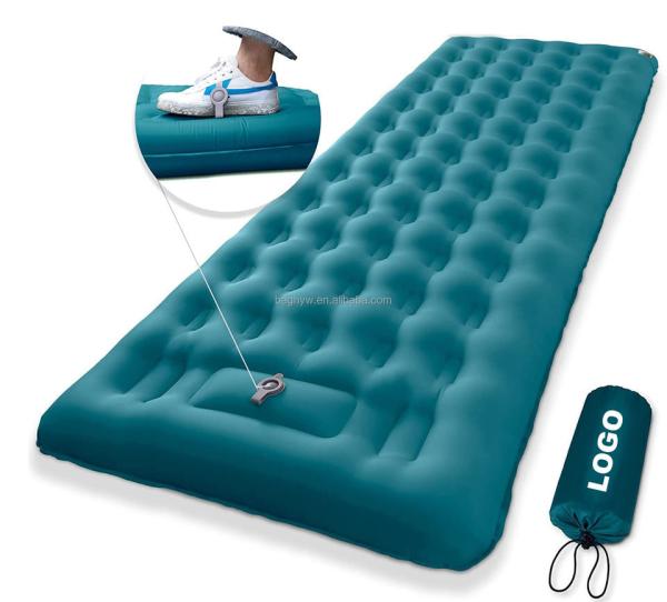 40D Nylon TPU Outdoor Sleeping Mat Portable Camping Ultralight Backpacking Air