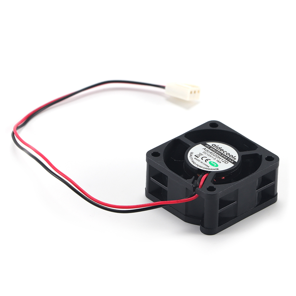Plastic Free Standing DC Brushless Fan 5V , Industrial 40x40x20 24V Fan