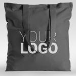 Economical Cotton Tote Bag, Lightweight Medium Reusable Grocery Shopping Cloth