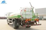 8.25R16 Sinotruck Howo 10 Cbm Water Sprinkler Truck Euro 3 Engine