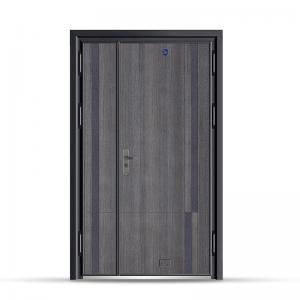 China Entry Door Security Armored Stainless Steel Entrance Metal Front Door For Villa wholesale