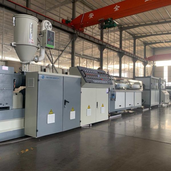Industrial Plastic Prestressed Helical Spiral Pipe Manufacturing Equipment