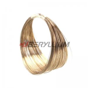 China C17200 Beryllium Copper Alloy Wire Coil 0.8mm For Relay Parts wholesale